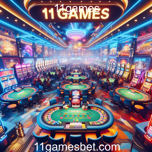 Descubra a Emoção dos Jogos de Cassino no 11games
